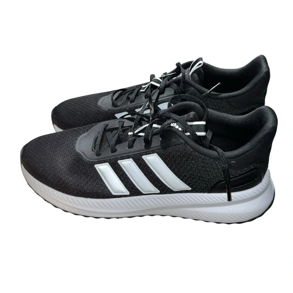NEW adidas Men's X_PLR Path Sneaker, Black/White/Black, 12